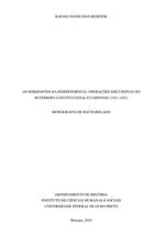 OS HORIZONTES DA INDEPENDÊNCIA: OPERAÇÕES DISCURSIVAS NO REVÉRBERO CONSTITUCIONAL FLUMINENSE (1821-1822)