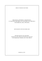 RELIGIÃO, GÊNERO E CIDADANIA:15 ANOS DE HISTÓRIA DA PASTORAL DA CRIANÇAEM MARIANA, MG (1988-2003)