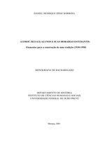 A EMOP, SEUS EX-ALUNOS E SUAS MORADIAS ESTUDANTIS: Elementos para a construção de uma tradição (1930-1950)